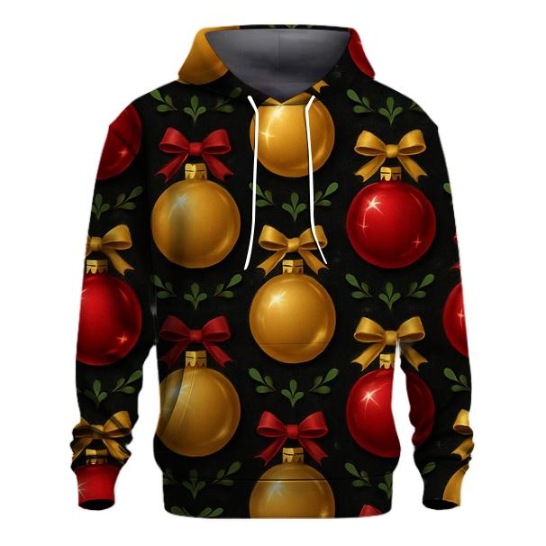 Midnight Ornament Hex Tessellation zip-up hoodies