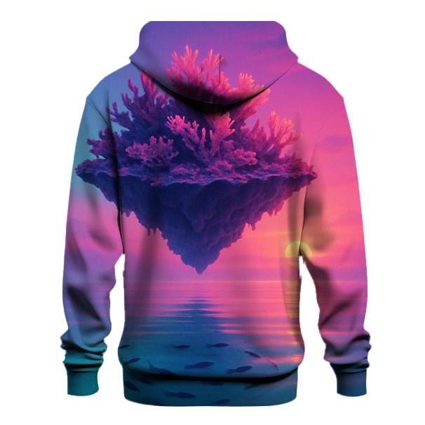Aurora Reef Sunset Drift lightweight hoodies