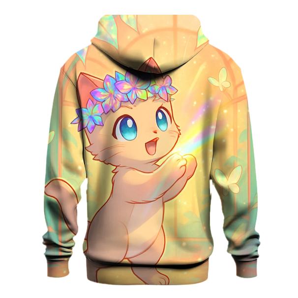 Garden Prism Crown Kitten heavyweight hoodies
