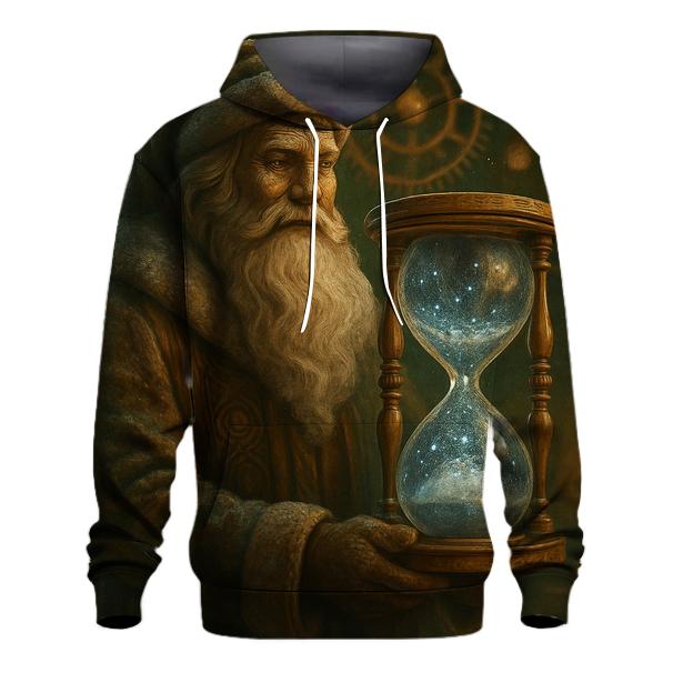 Frosted Workshop Timekeeper Santa hoodie trends