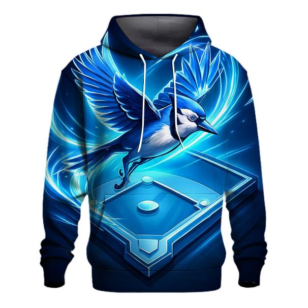 Diamond Pulse Blue Jays Lightburst custom hoodies