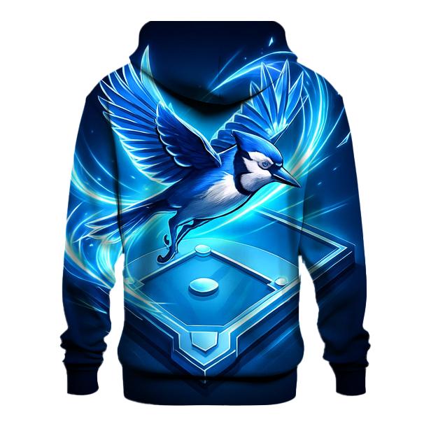 Diamond Pulse Blue Jays Lightburst custom hoodies