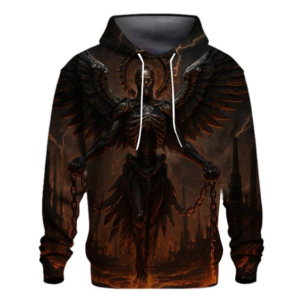 Iron Seraph Of The Furnace Abyss heavyweight hoodies
