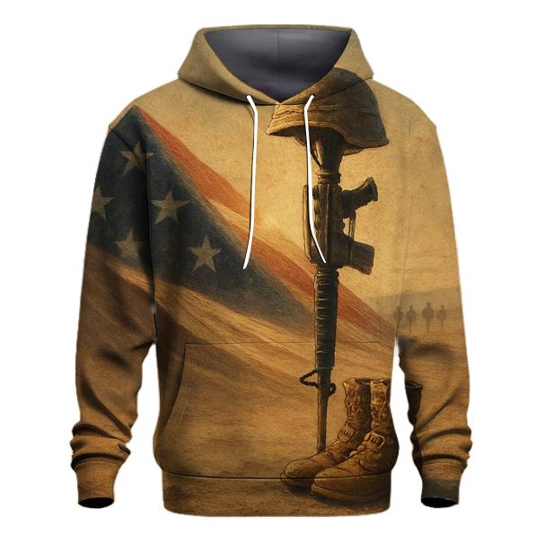 Desert Crosswind Flag Of Sand And Steel pullover hoodies