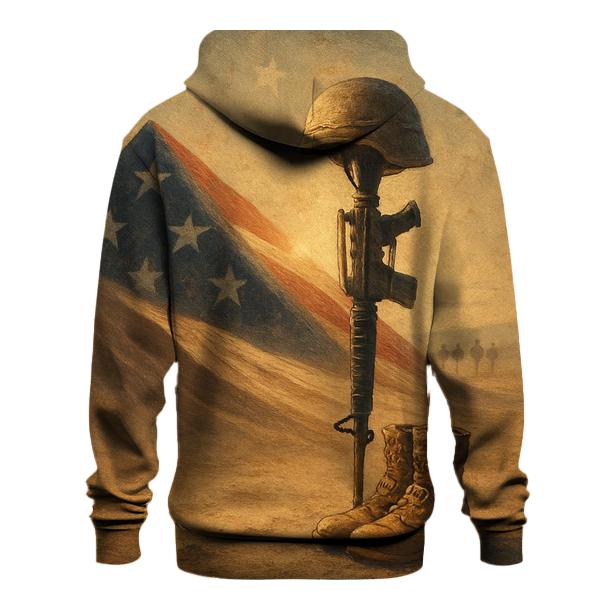 Desert Crosswind Flag Of Sand And Steel pullover hoodies