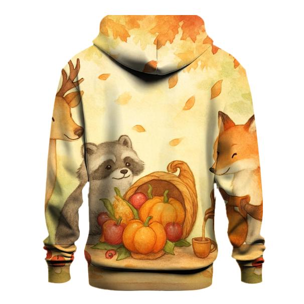 Woodland Banquet Under The Maple Arch custom hoodies