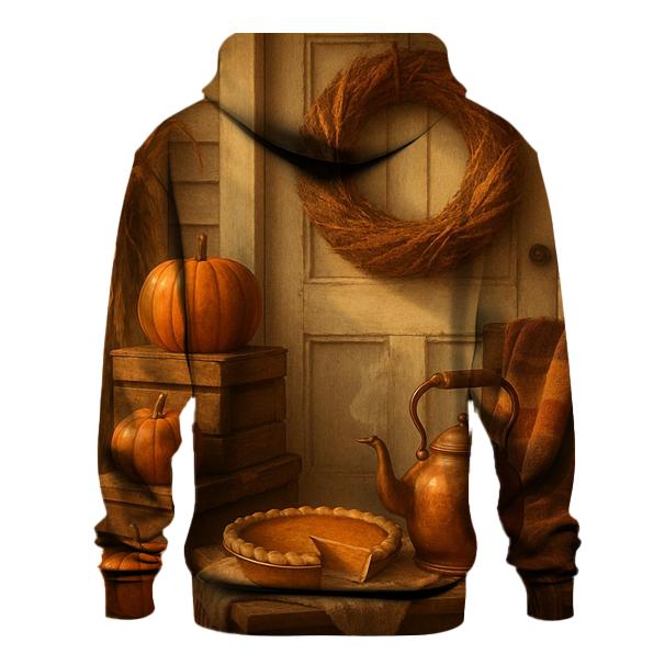 Harvest Wreath Porch Welcome Still Life hoodies fashion
