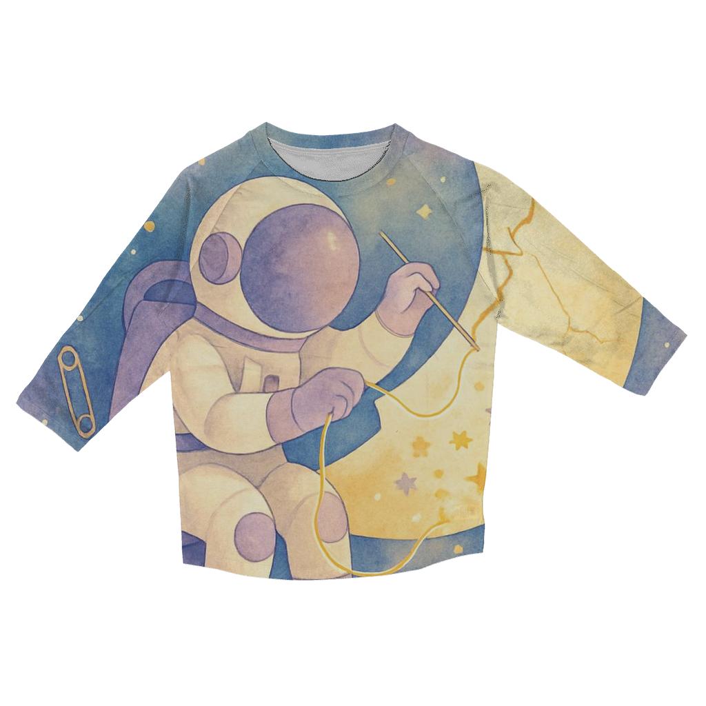 The Paper Moon Mechanic fashion 3/4 sleeve shirts
