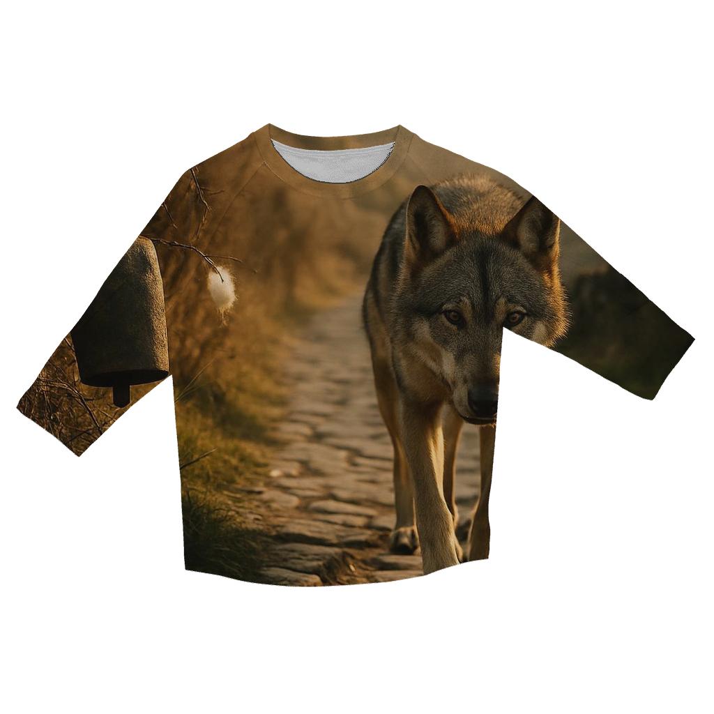 Transhumance Trail Apennine Wolf custom 3/4 sleeve shirts