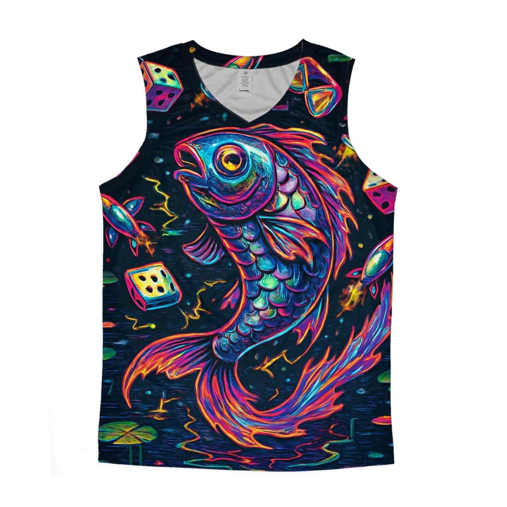 Quantum Koi Juggler custom tank tops