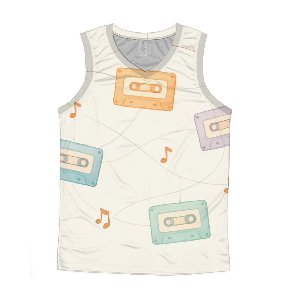 Cassette Constellation Mobile cotton sleeveless tops