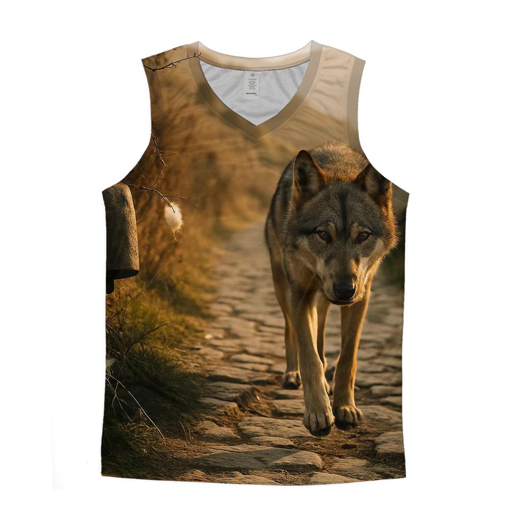 Transhumance Trail Apennine Wolf personalized athletic tanks