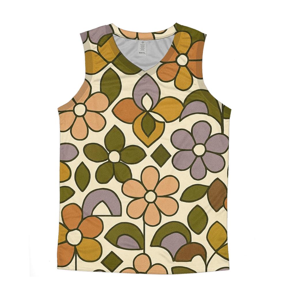 Studio Funk Geometric Petals custom tank tops