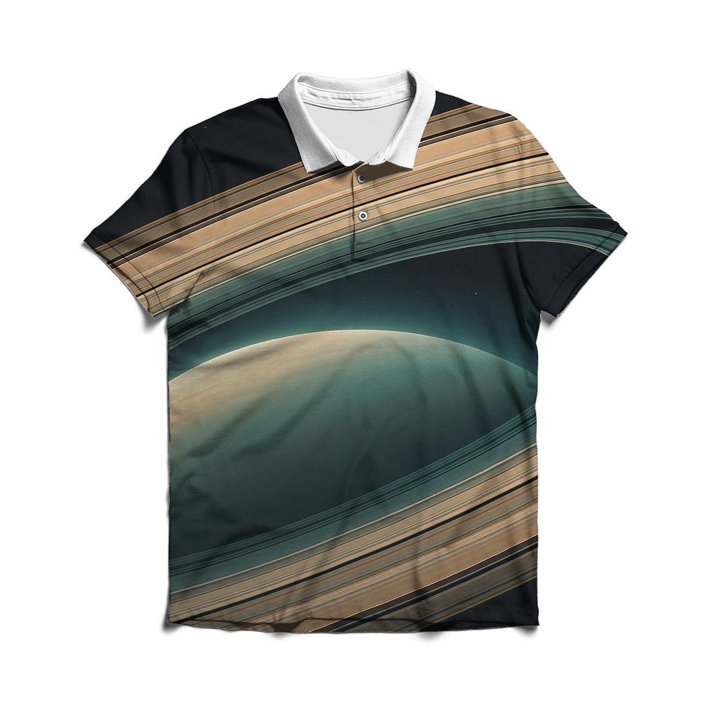 Ring Plane Horizon With Division Gaps premium cotton polo shirts
