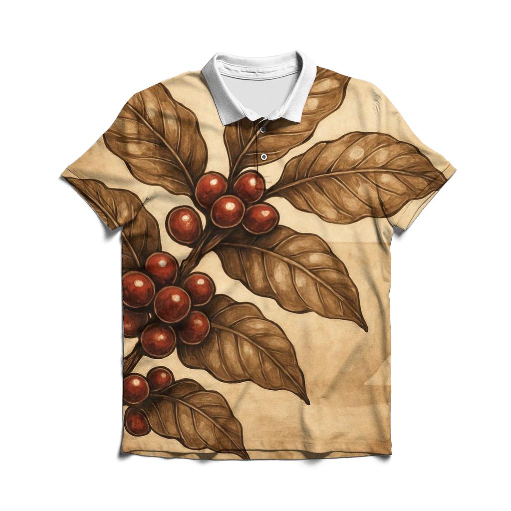 Cherry Branch Gleam premium cotton polo shirts