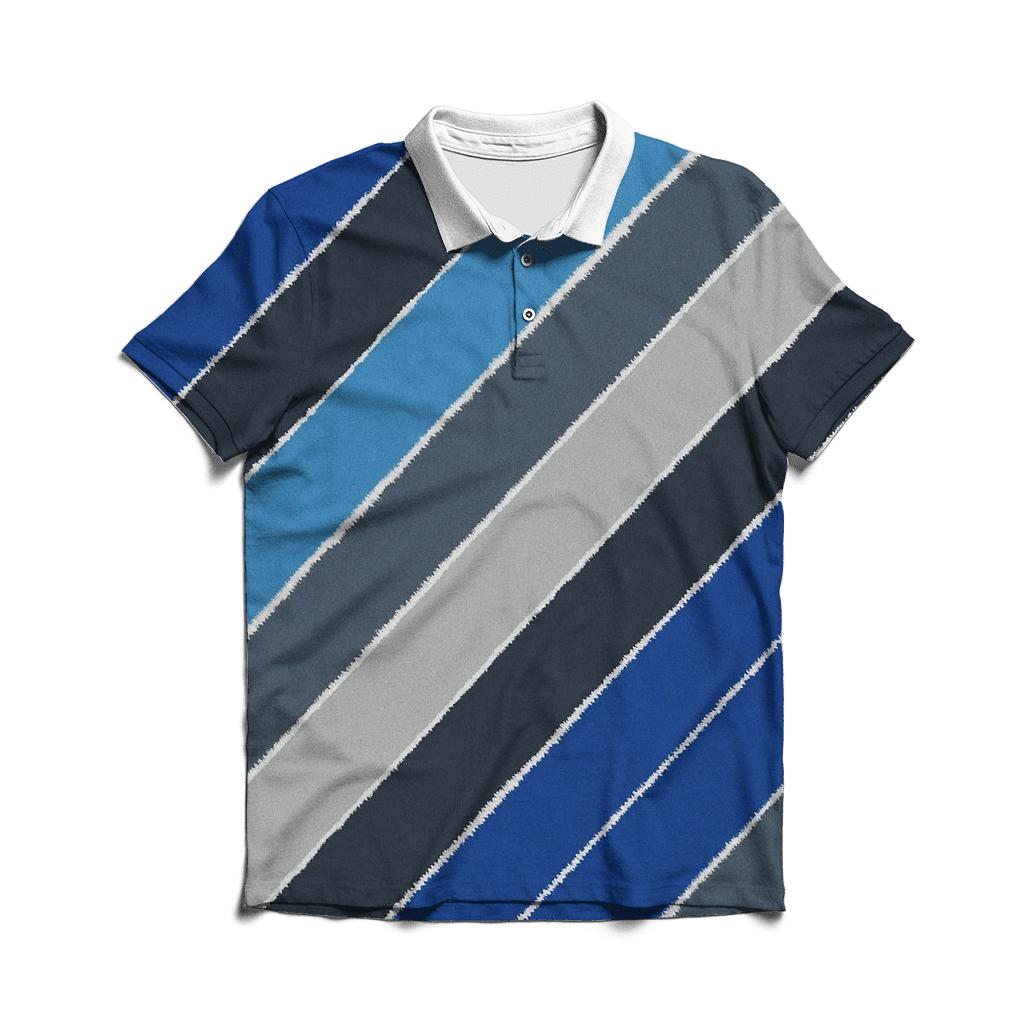 Arashi Meteor Shear Diagonals custom polo shirts