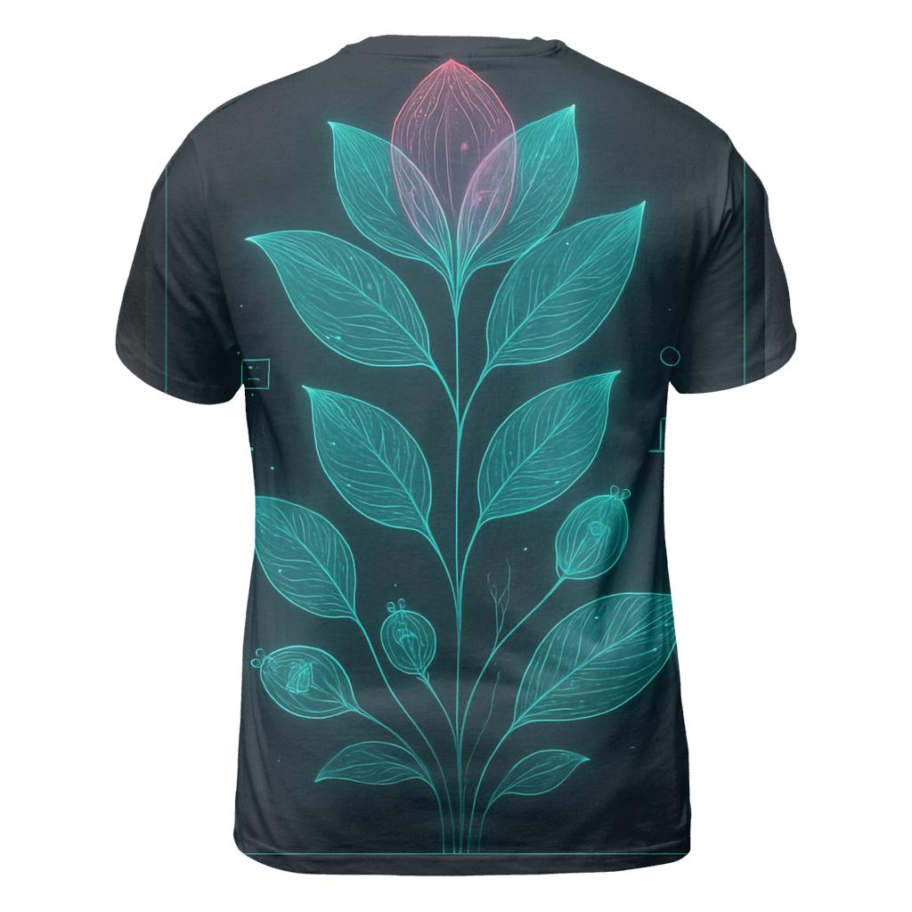 Aurora Circuit Botanica artistic all-over print tops