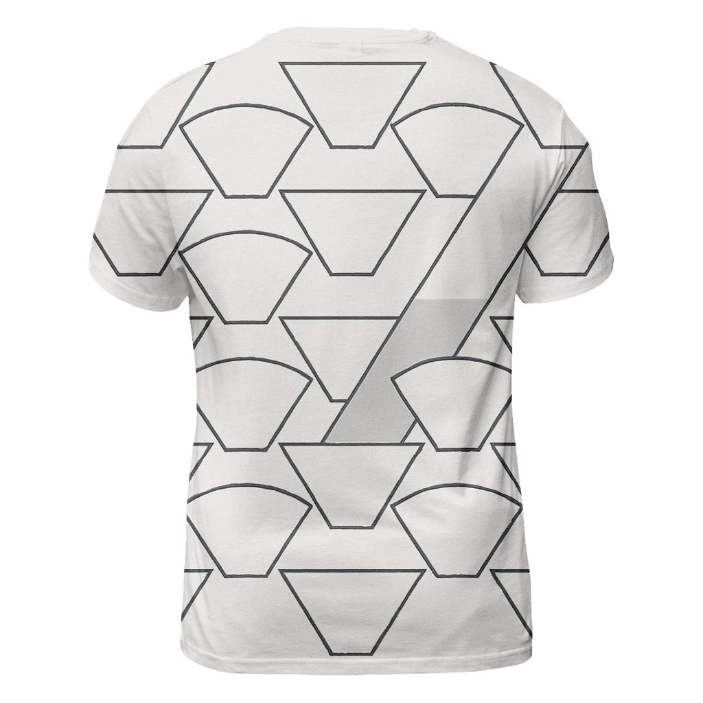 Filter Fold Geometry creative print fashion shirts