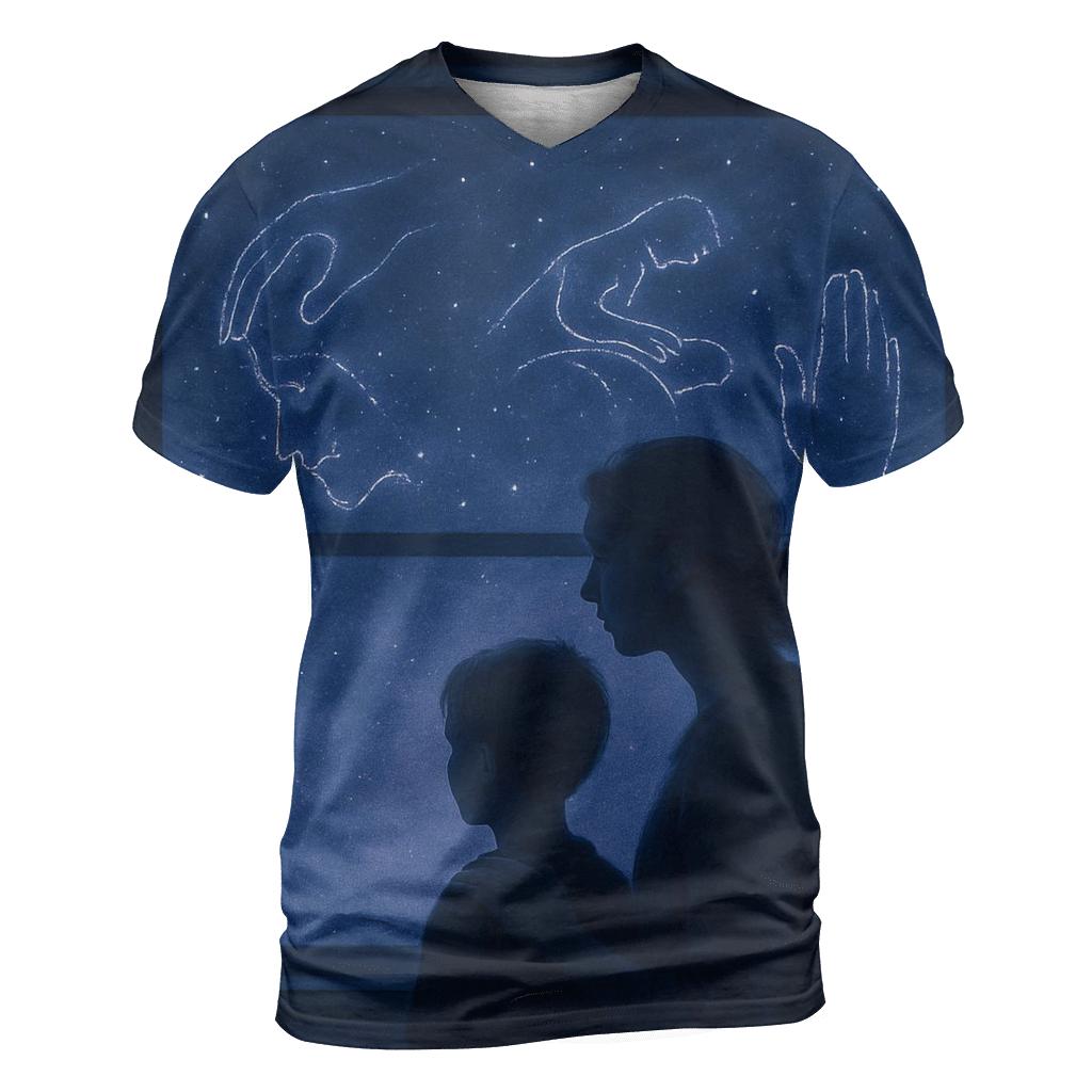 Constellations Of Care Mapping Every Night She Stayed Awake vibrant all-over design tees