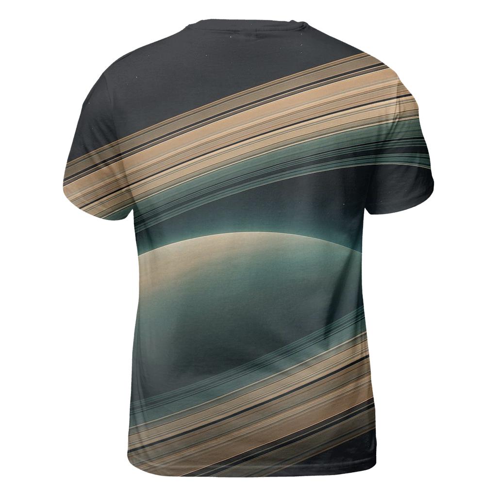 Ring Plane Horizon With Division Gaps unique graphic print tees