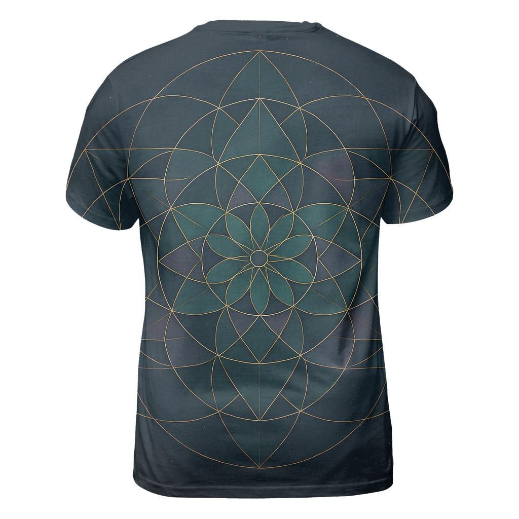 Geometry Of Gentle Balance statement graphic shirts