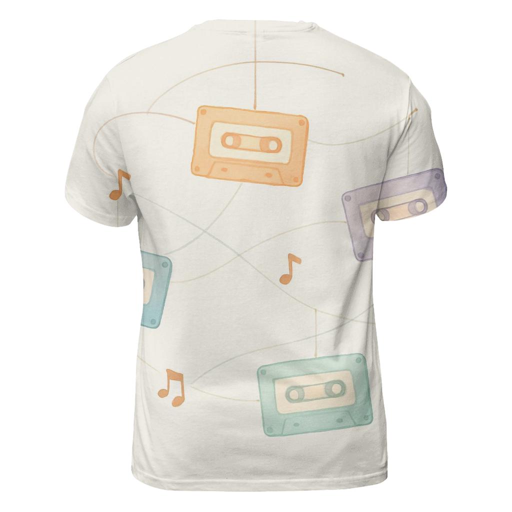 Cassette Constellation Mobile statement graphic shirts