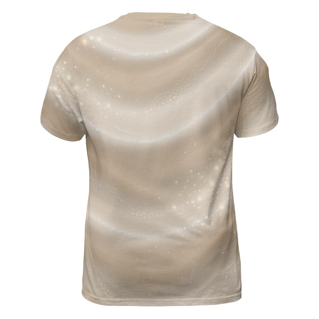 Champagne Pearl Drapery unique graphic print tees