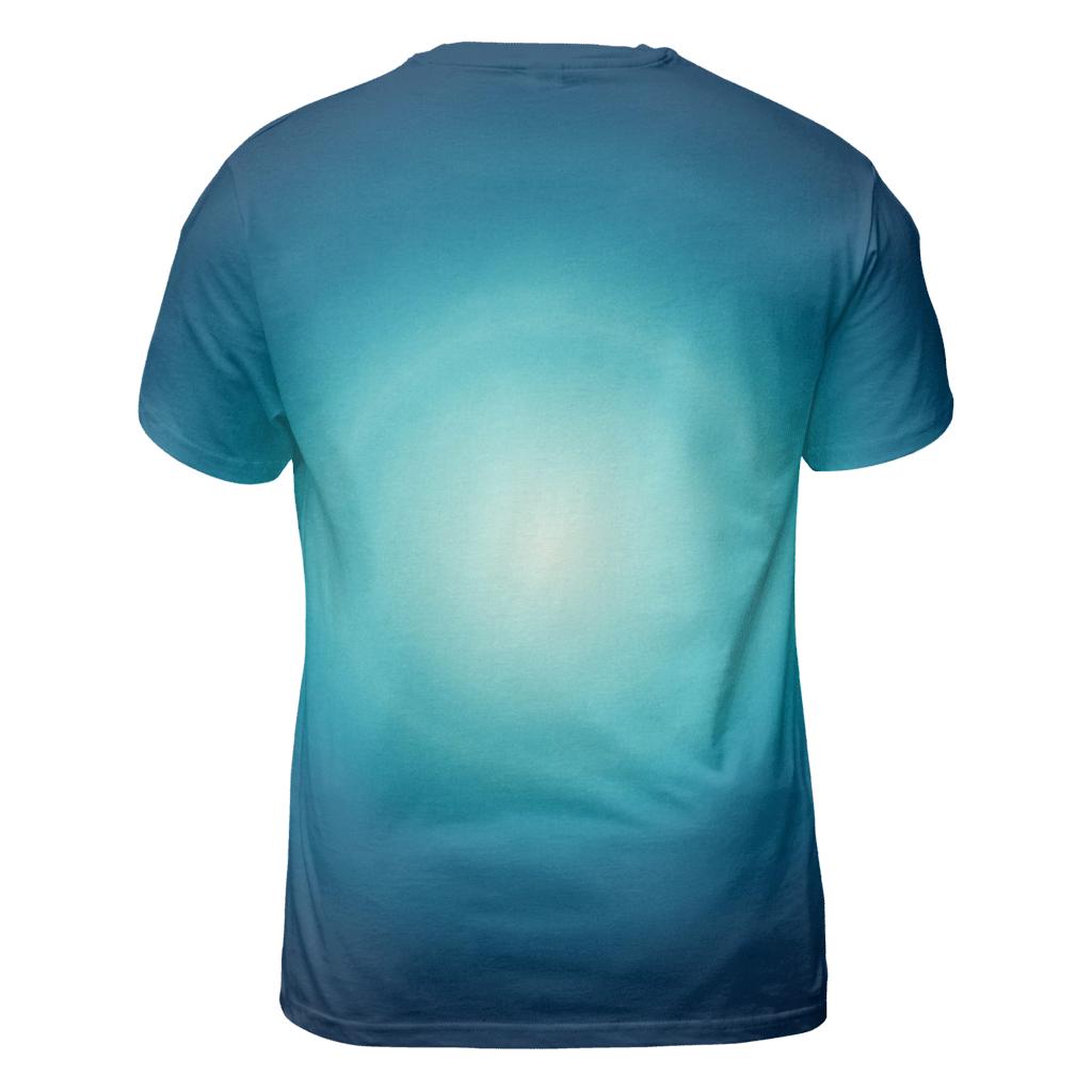 Polar Halo Diffusion statement graphic shirts