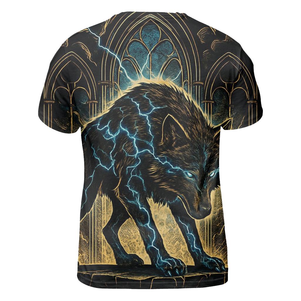 Cathedral Of The Stormwolf trendy printed shirt styles