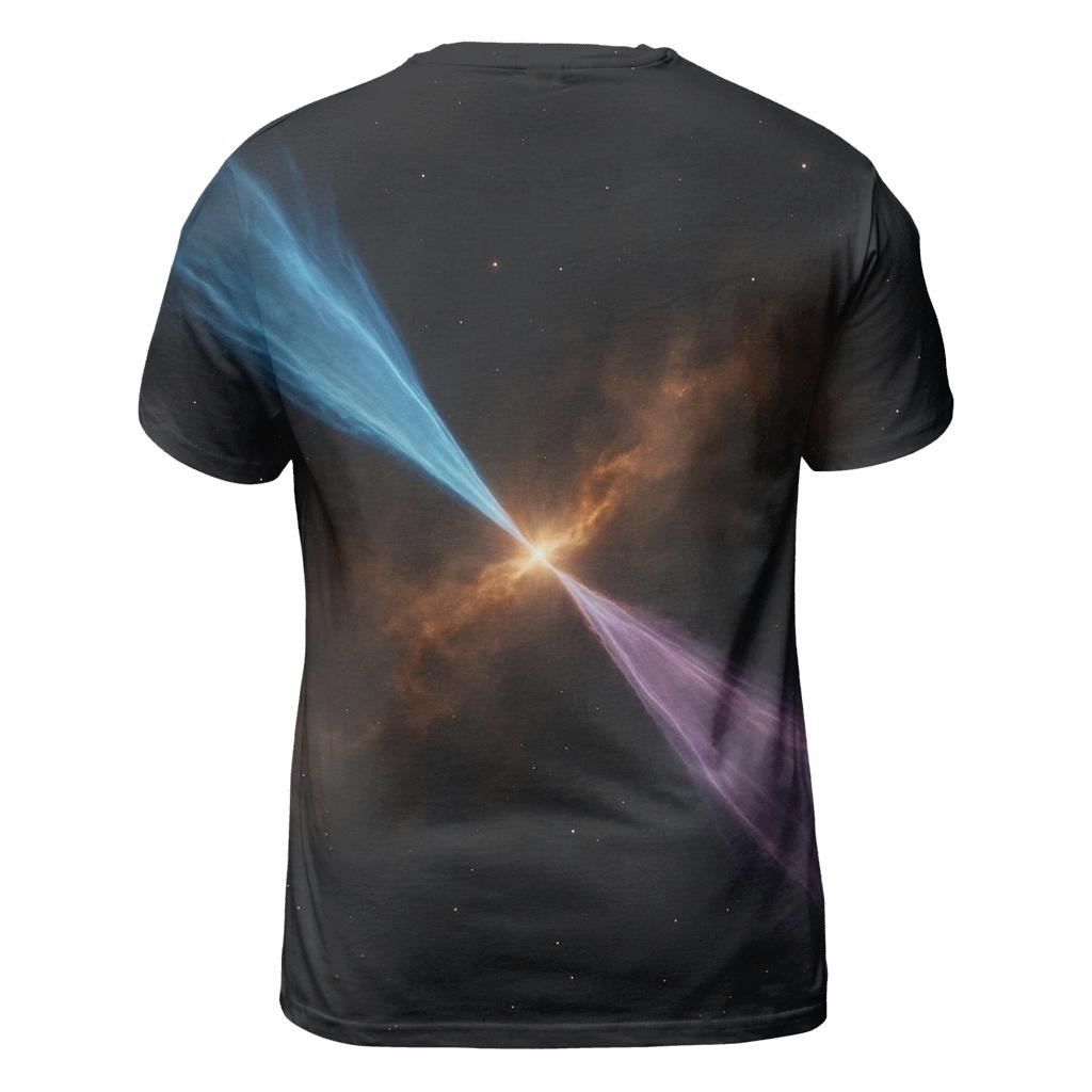 Bipolar Jet Outflow Shock Knots designer pattern shirts