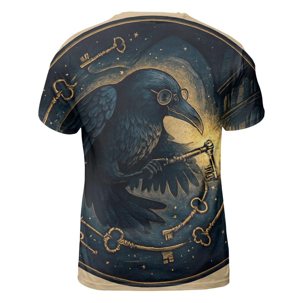 Library Of Floating Keys vibrant all-over design tees
