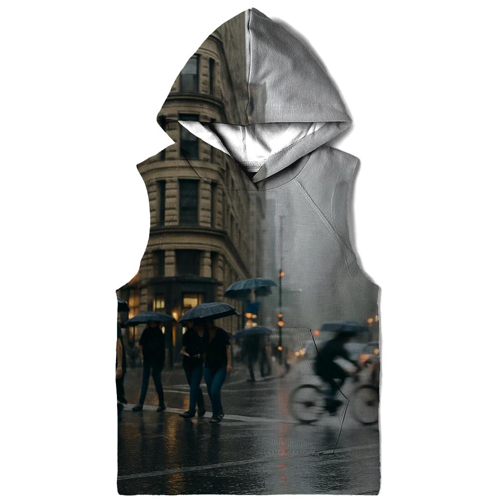 Flatiron District Rain Gloss With Midtown In The Distance designer hoodies