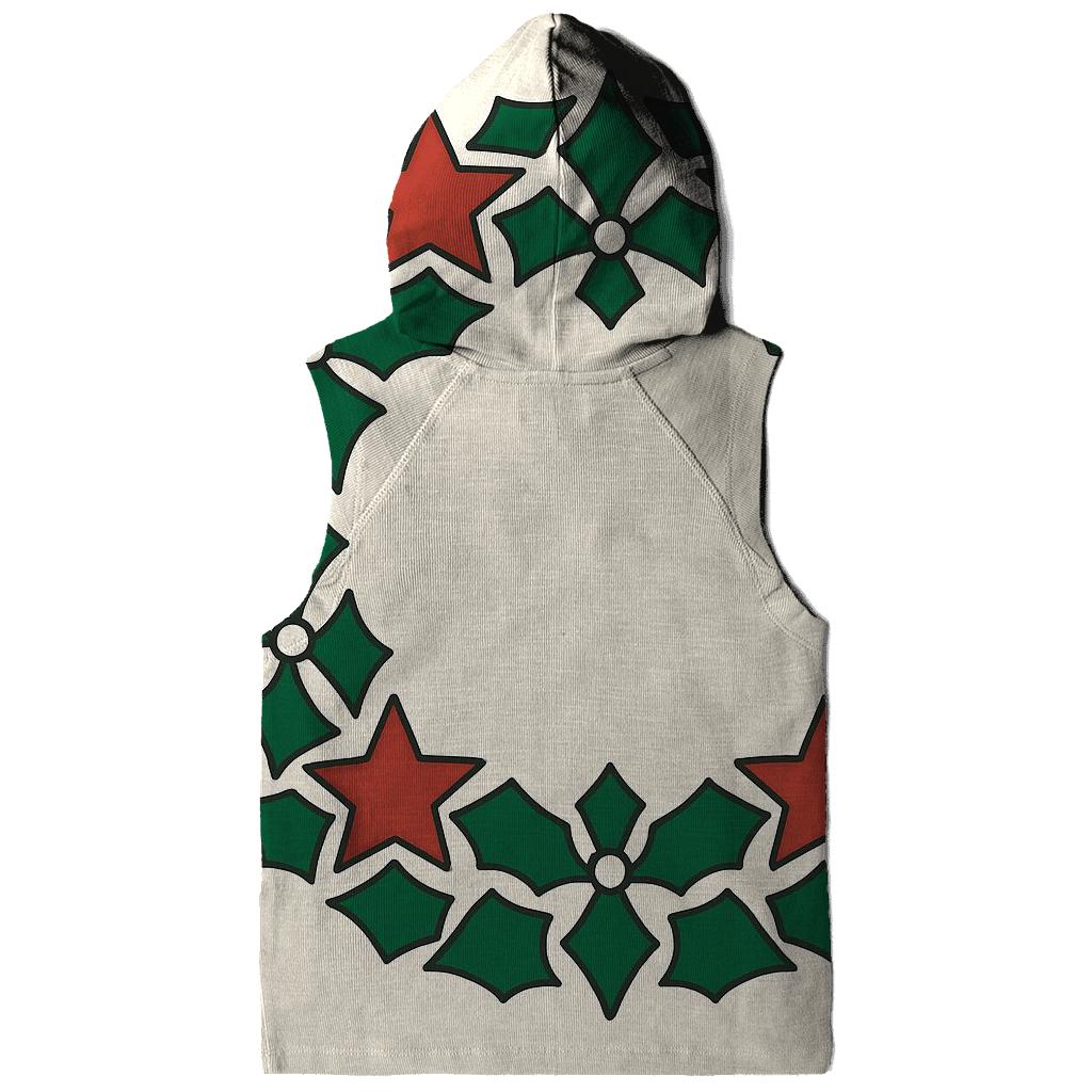 Holly Star Lattice Wreath custom hoodies