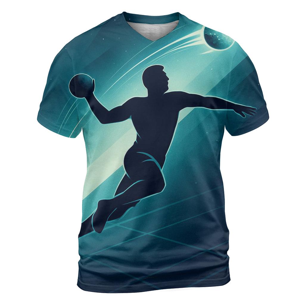 Nordic Handball Gravity Play unique graphic print tees