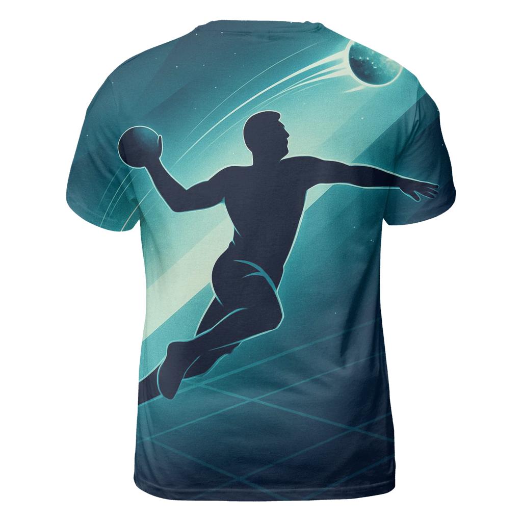 Nordic Handball Gravity Play unique graphic print tees