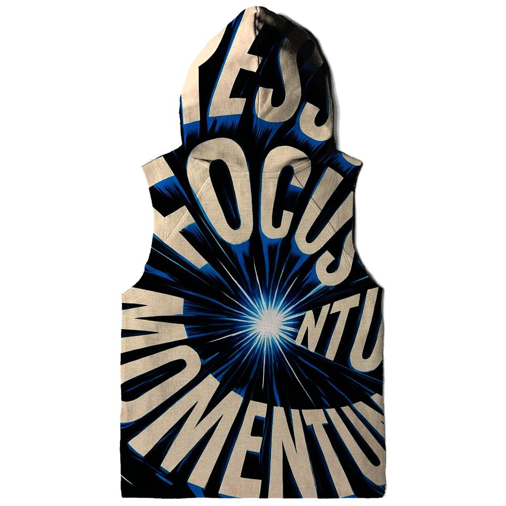 Gravity Well Typography Vortex hoodie trends
