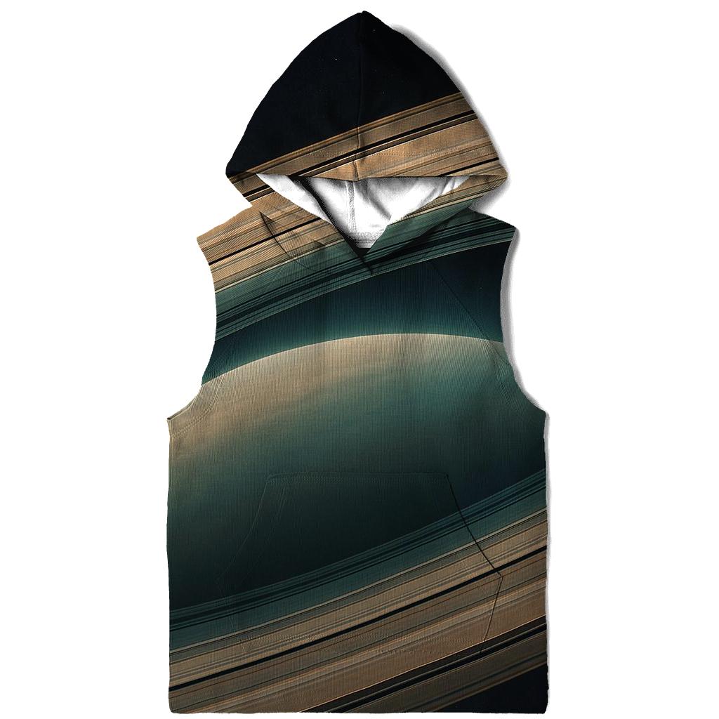 Ring Plane Horizon With Division Gaps printed hoodies