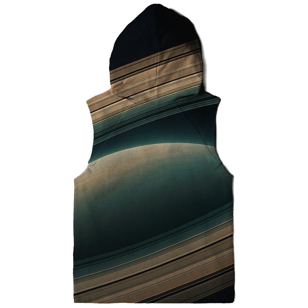 Ring Plane Horizon With Division Gaps printed hoodies