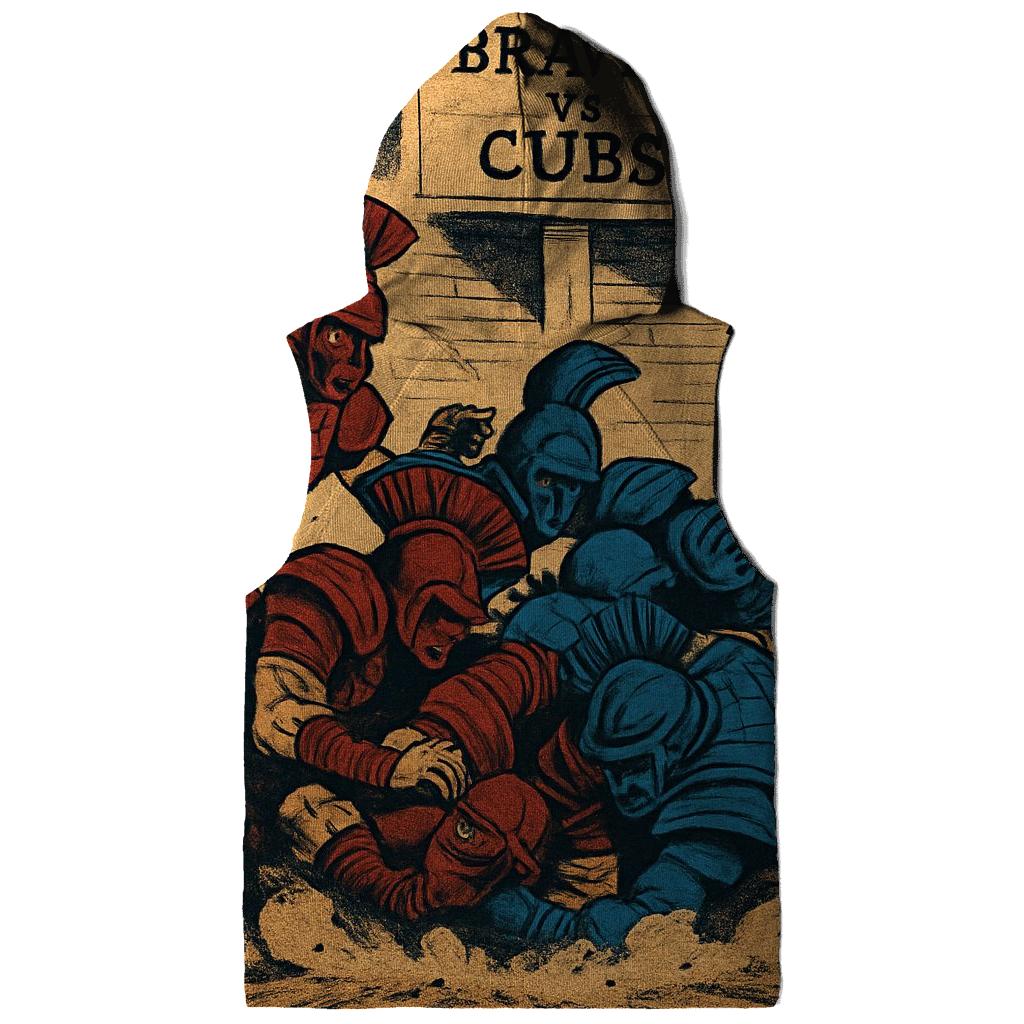 Ancient Arena Showdown Braves Versus Cubs hoodies fashion