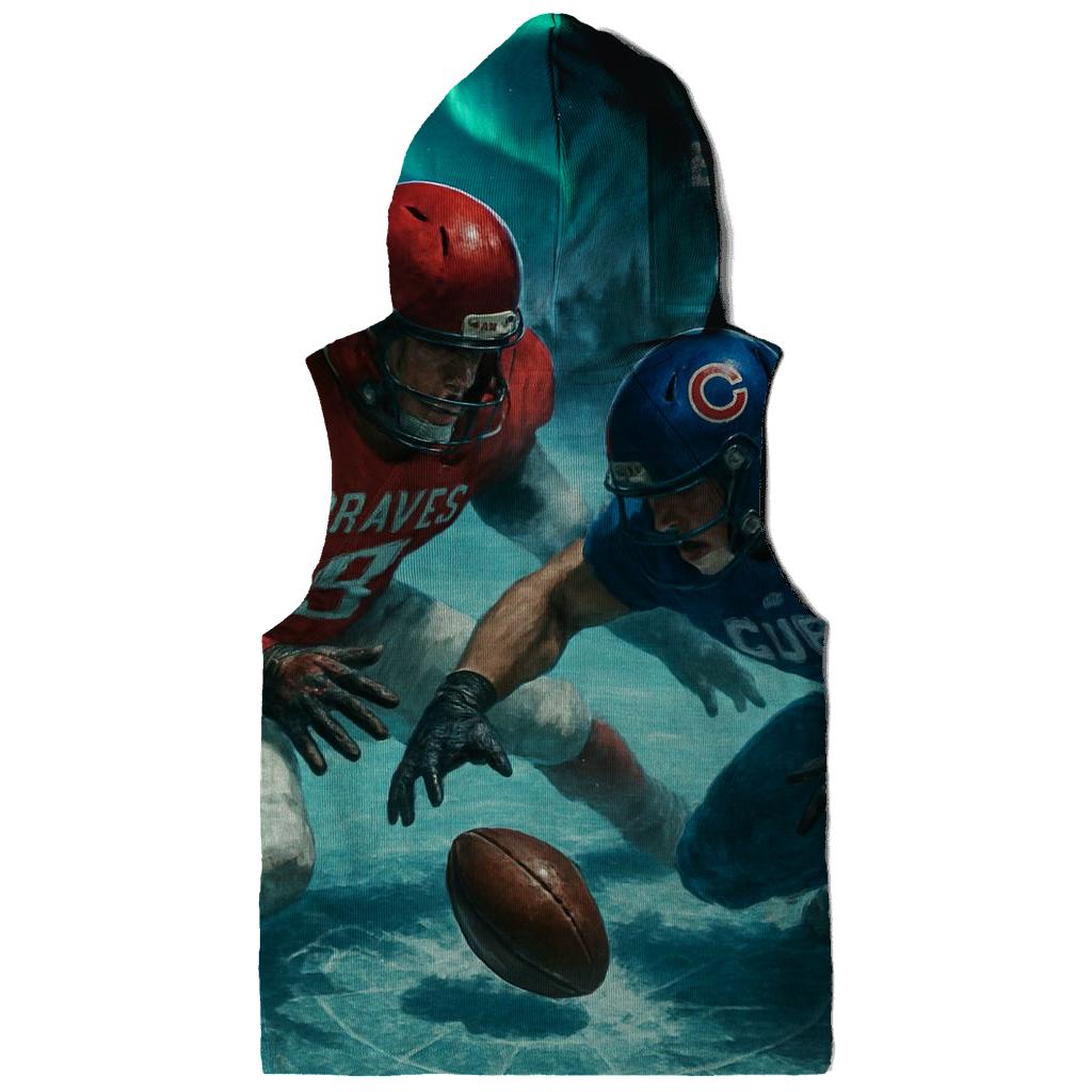 Arctic Night Field Duel Braves Versus Cubs graphic hoodies