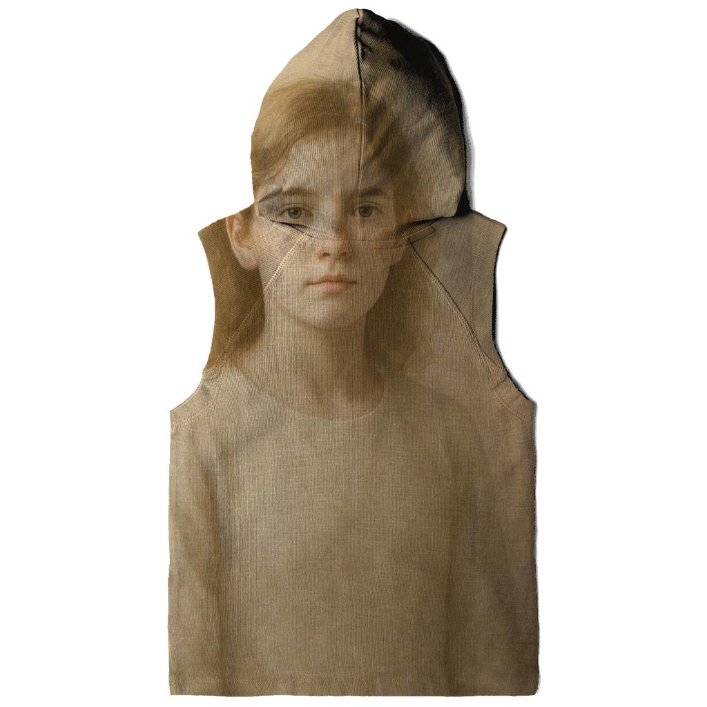 The Mirror Of Becoming Her Face Reflected In Your Courage embroidered hoodies