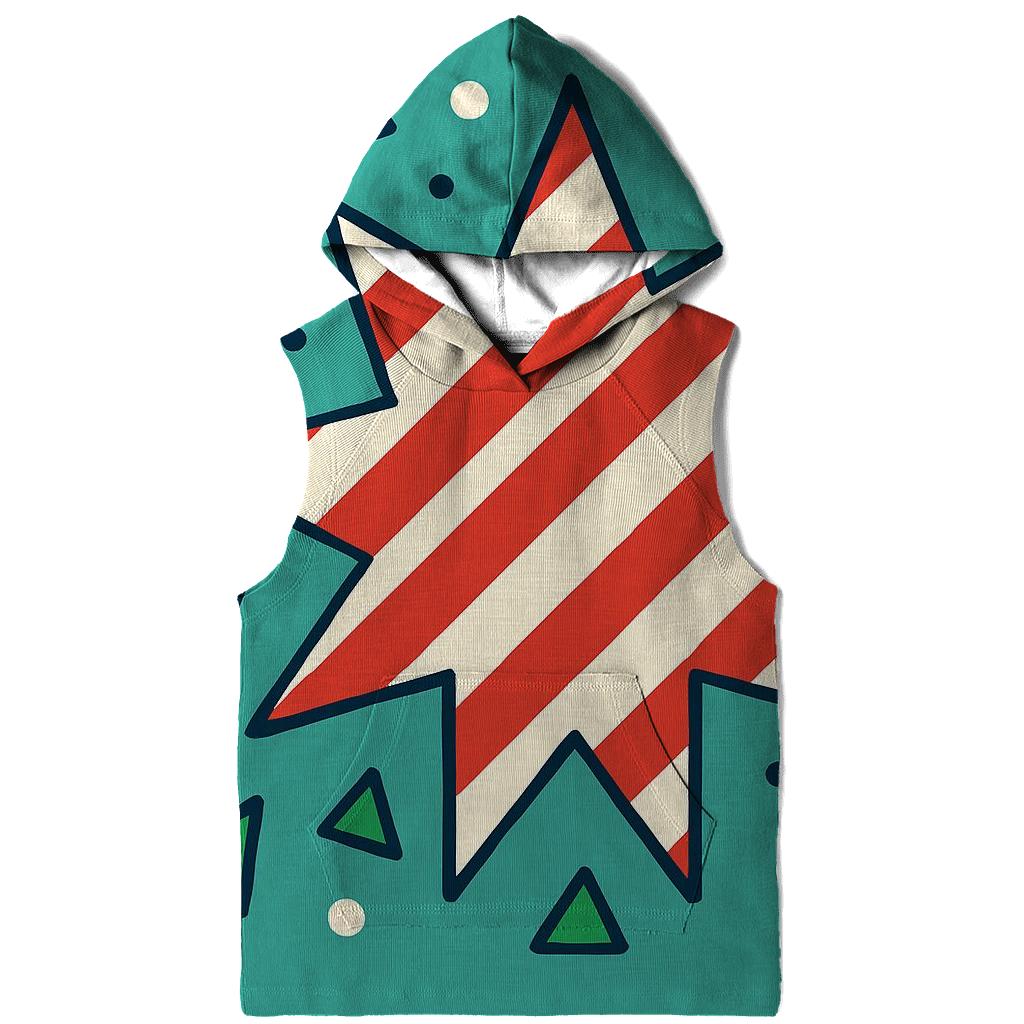 Candy Cane Stripe Starburst pullover hoodies