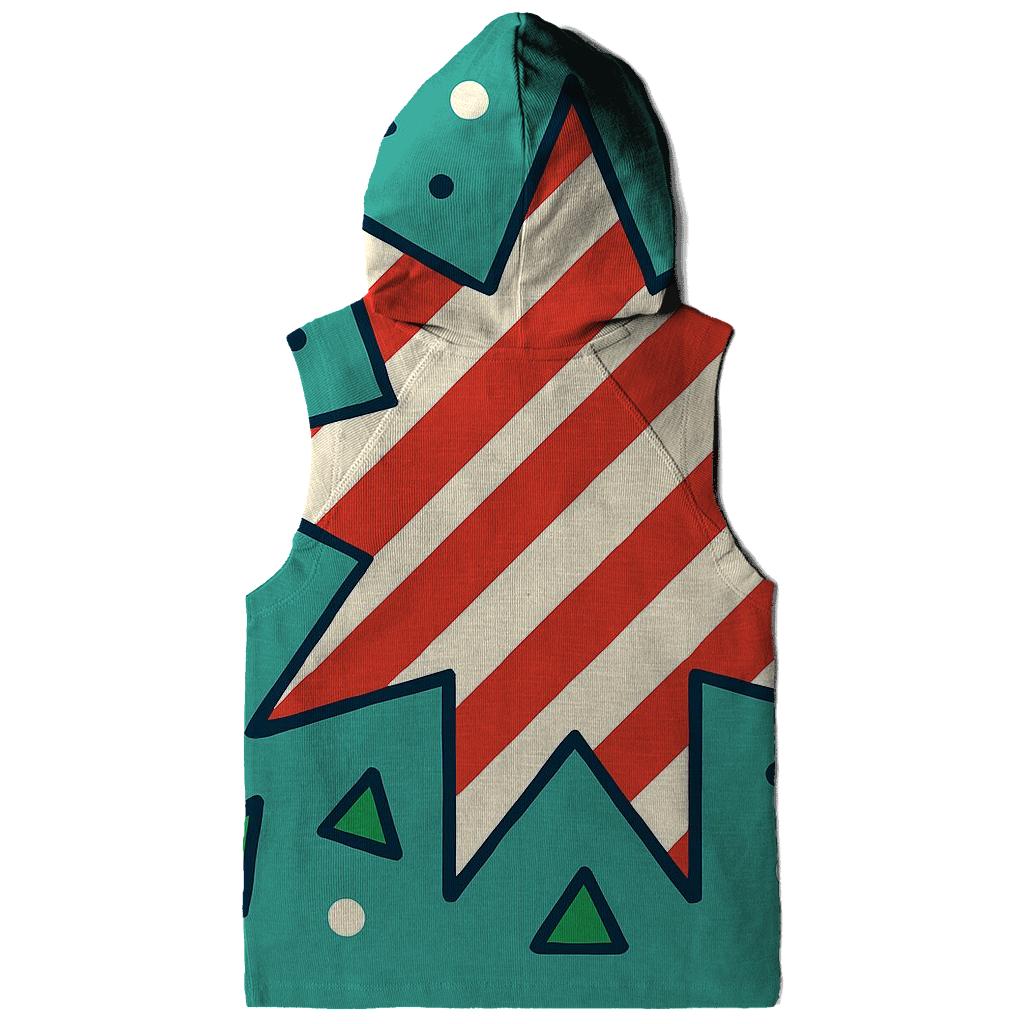 Candy Cane Stripe Starburst pullover hoodies
