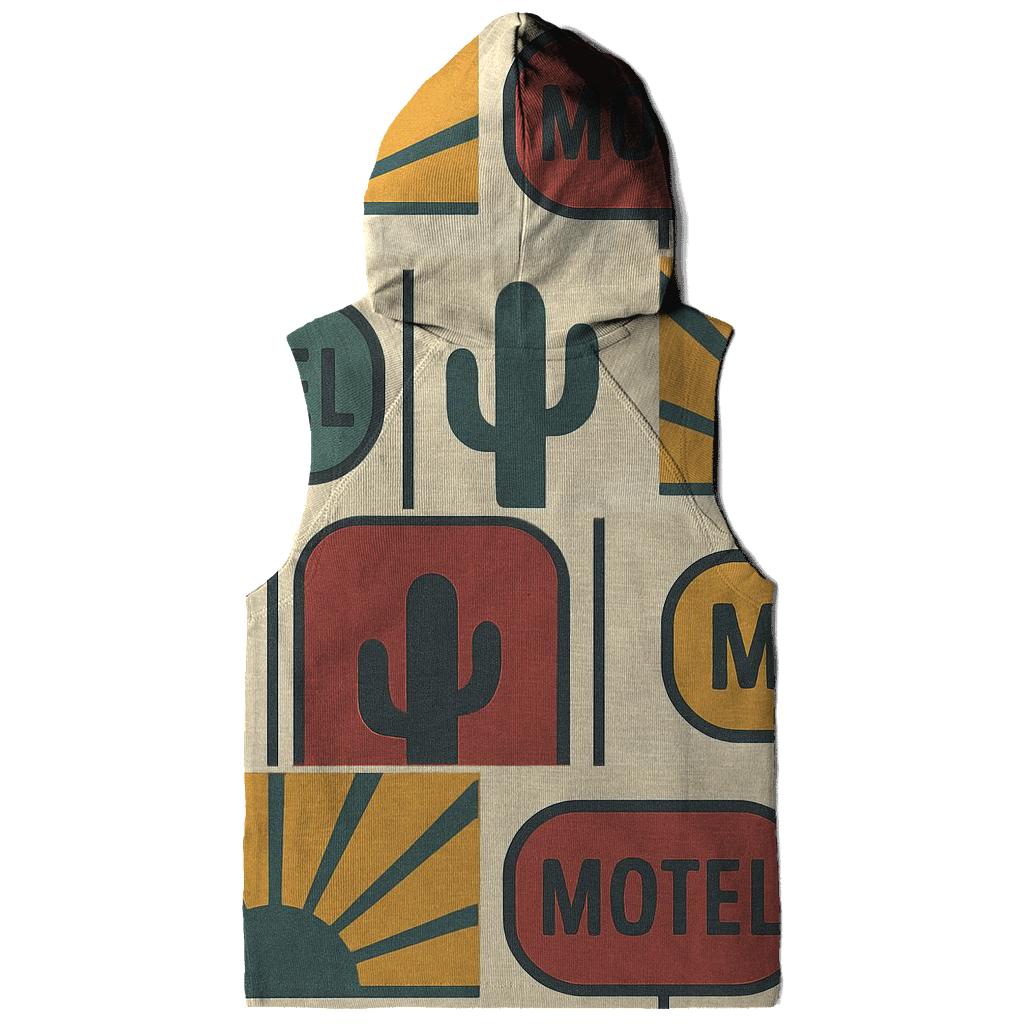 Desert Motel Sunburst Grid hoodie styles