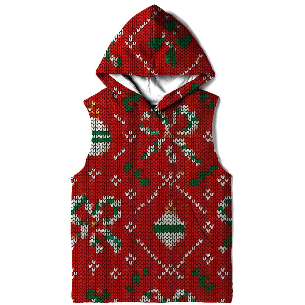 Candy Cane Ornament Pinwheel Tapestry Design hoodie styles
