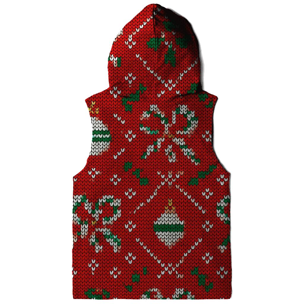 Candy Cane Ornament Pinwheel Tapestry Design hoodie styles