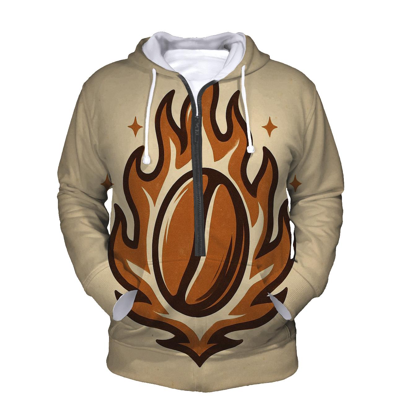 Roast Flame Crest hoodie designs