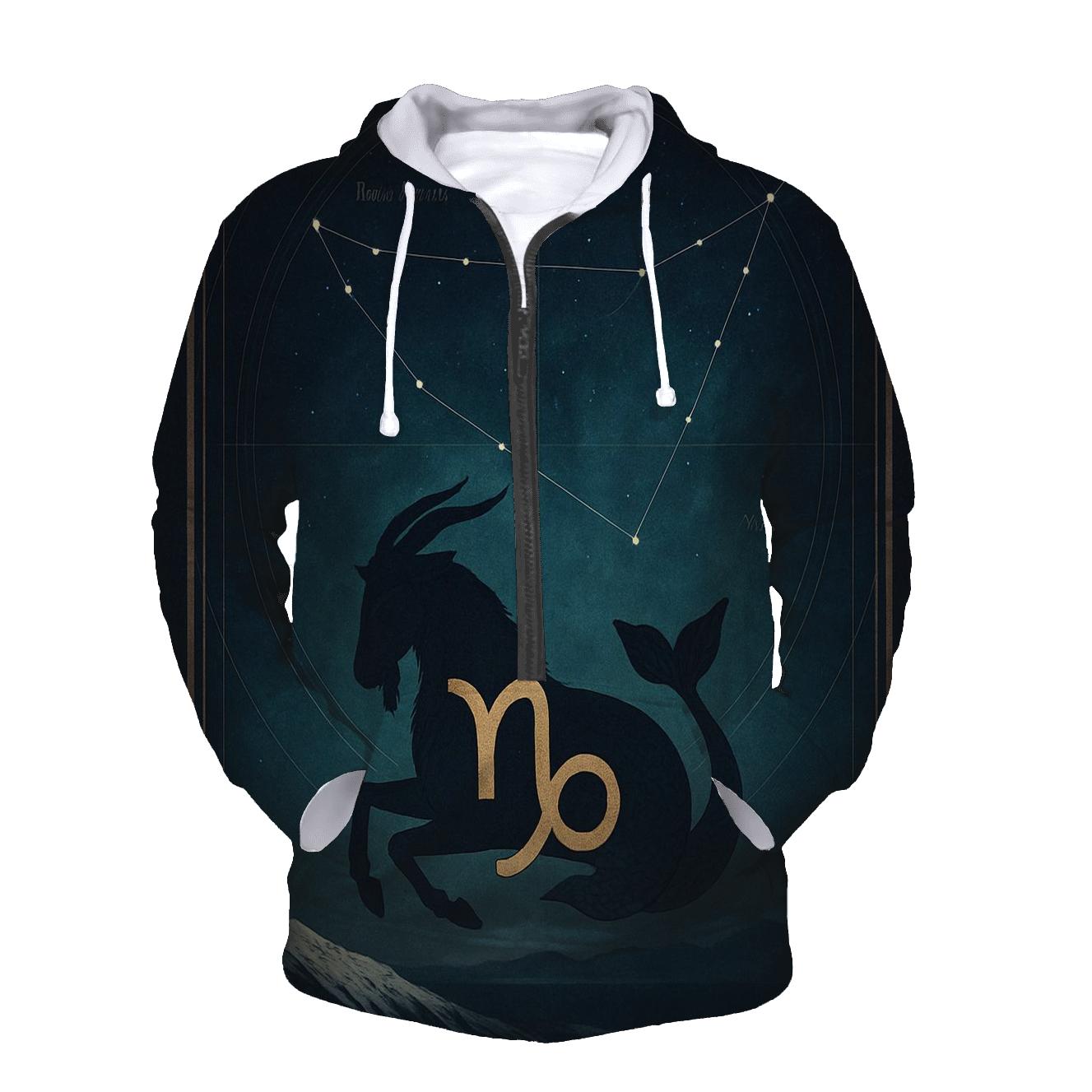 Capricorn Sea Goat Mountain Star Atlas pullover hoodies