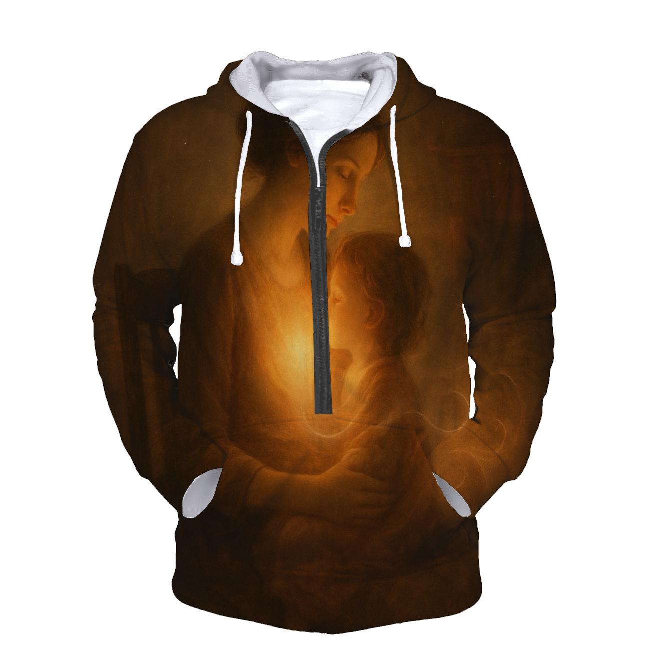 The Hearth Within Her Heart A Warmth That Follows You lightweight hoodies