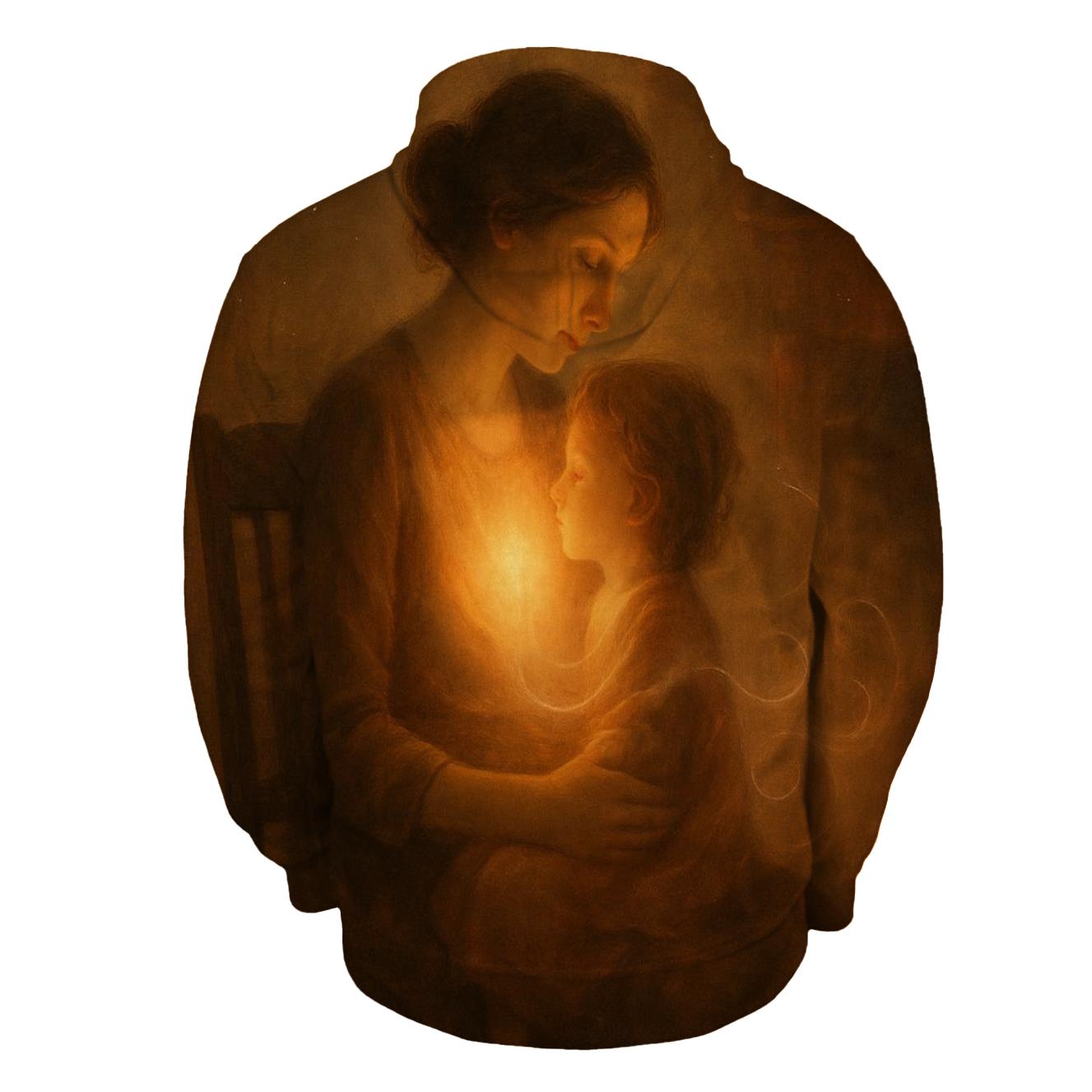 The Hearth Within Her Heart A Warmth That Follows You lightweight hoodies